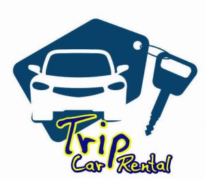 Car rental logo template design